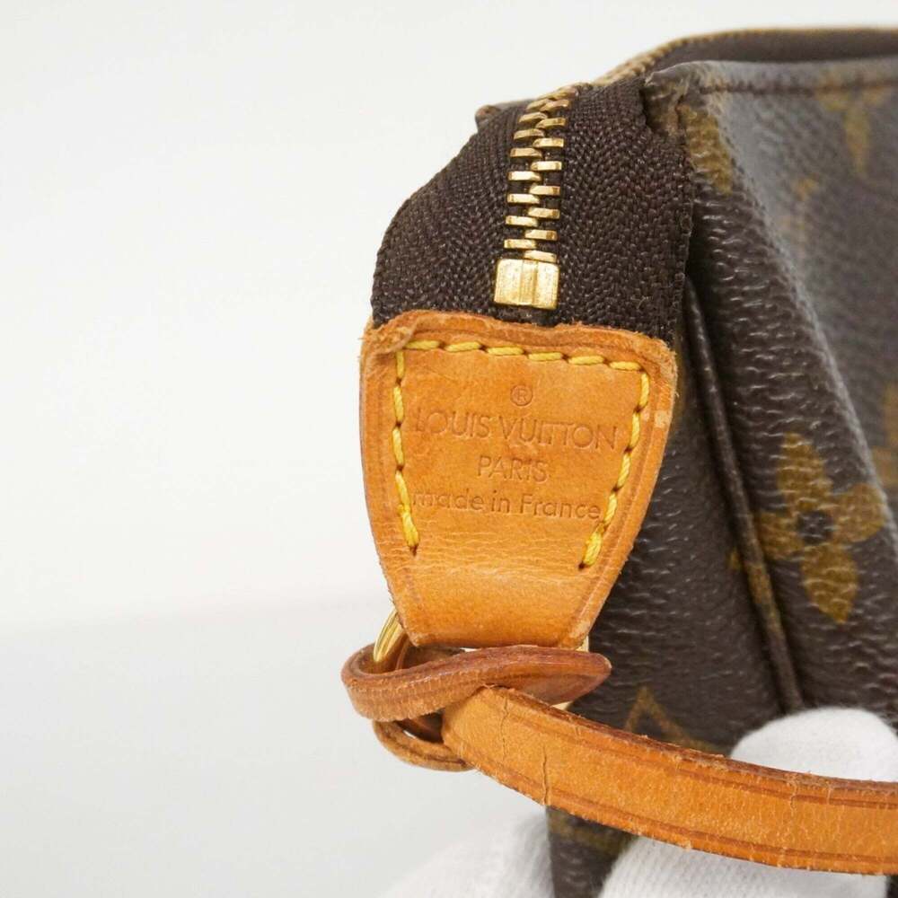 LOUIS VUITTON Brown Monogram Pochette Pouch - Picture 5 of 12